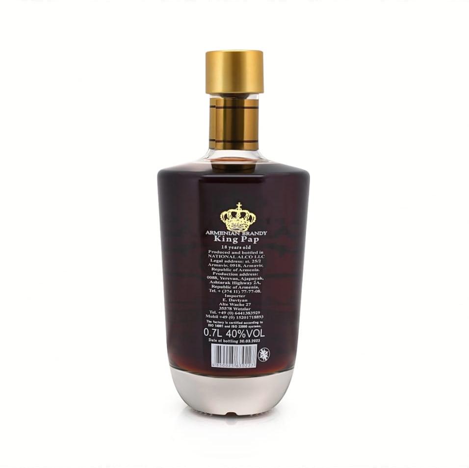 Zar Pap 18 Jahre Rückseite