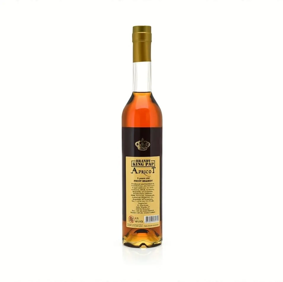 Zar Pap 5 Jahre Apricot Rückseite
