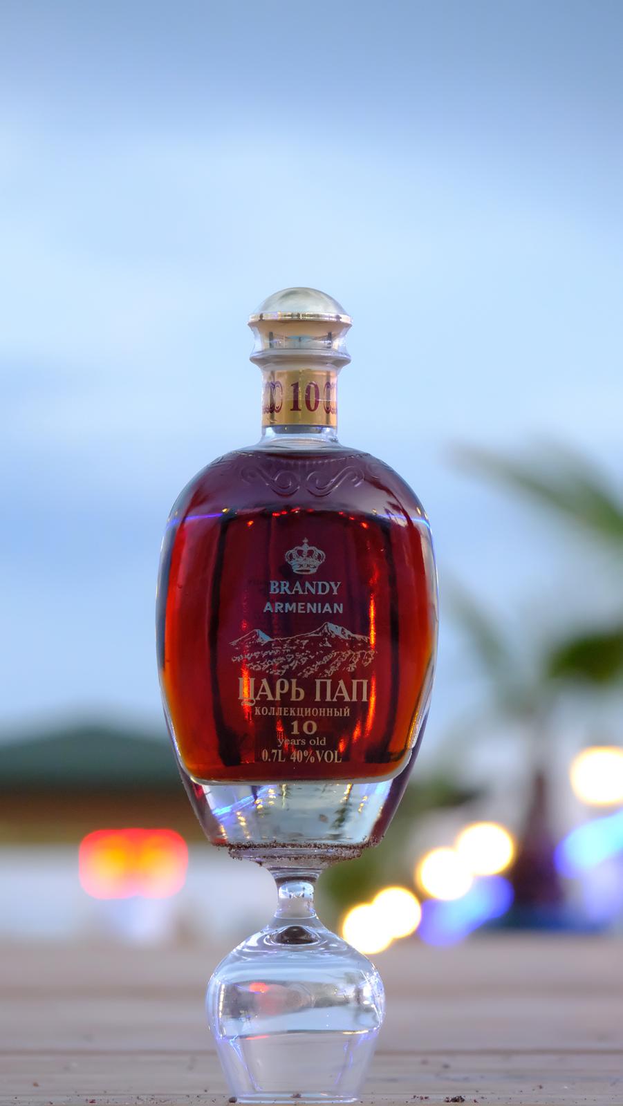 Zar Pap 10 Jahre (3) auf Glas